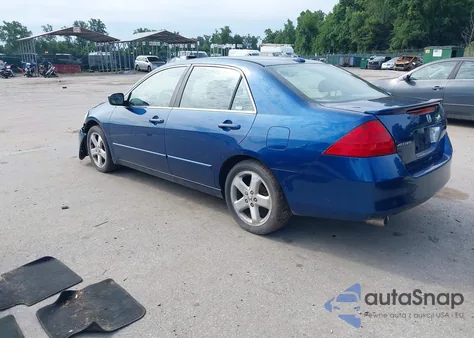 2006 Honda Accord Ex из США, поврежденный, VIN 1HGCM65526A054266